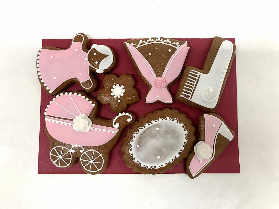 Painted Gingerbread - Kit for girls, Czech Krumlov Original