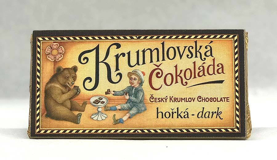Krumlov chocolate - Dark, Czech Krumlov Original