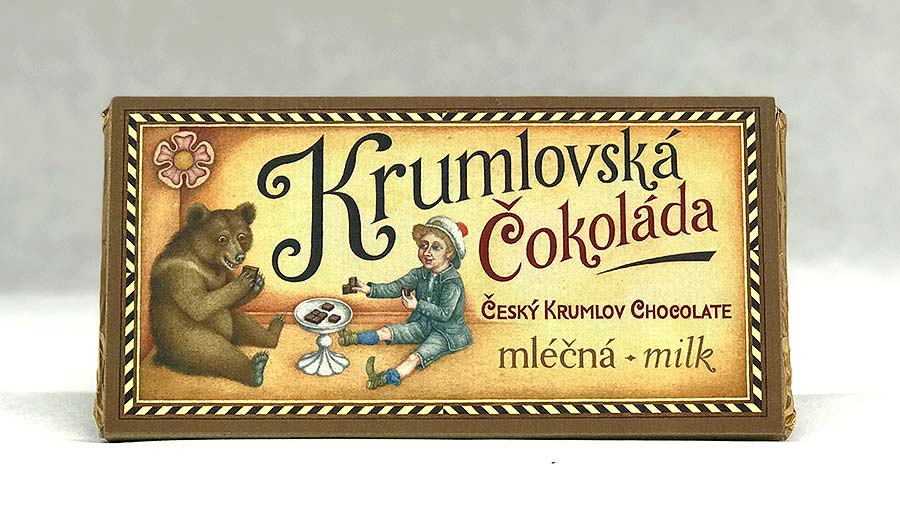 Krumlovská čokoláda - Mléčná, Český Krumlov Originál