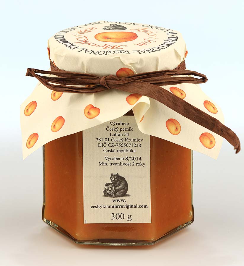 Apricot jam, Czech Krumlov Original