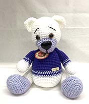 Crocheted bear