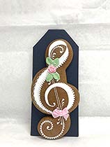 Painted Gingerbread - Treble clef