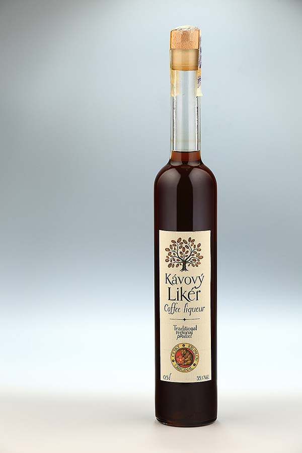 Kávový likér 0,5l, Český Krumlov Originál Kávový likér 0,5l, Český Krumlov Originál