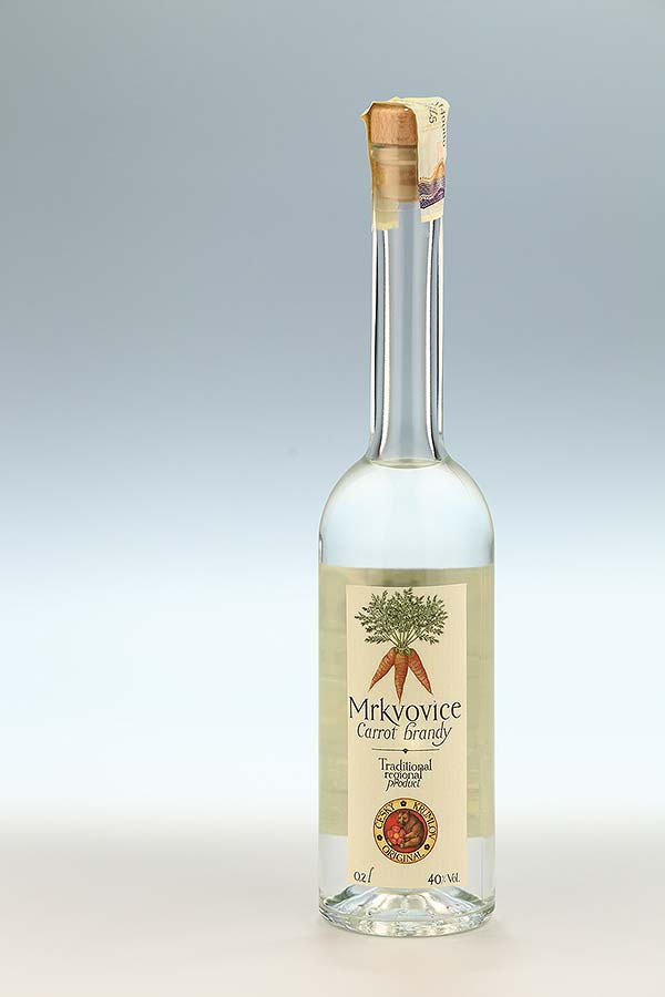 Carrot brandy 0,2l, Czech Krumlov Original Carrot brandy 0,2l, Czech Krumlov Original