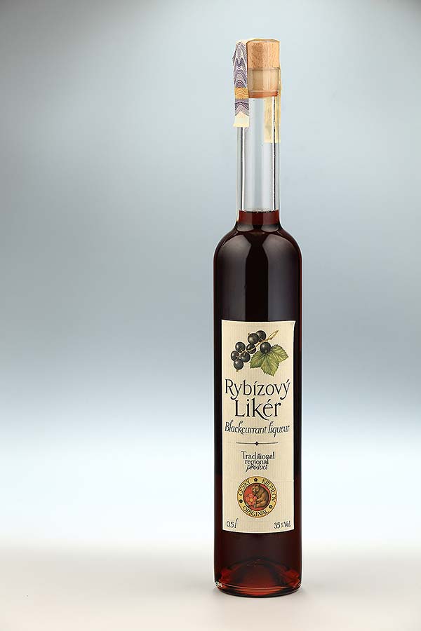 Blackcurrant liqueur 0,5l, Czech Krumlov Original