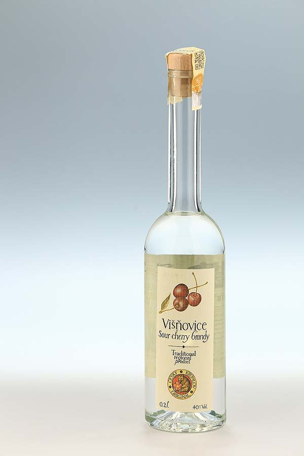 Sour cherry brandy 0,2l, Czech Krumlov Original